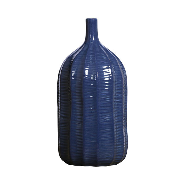 Philip Blue Glazed Vase, image 1