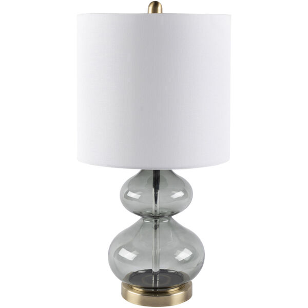 Volcano Gray and White Table Lamp, image 1