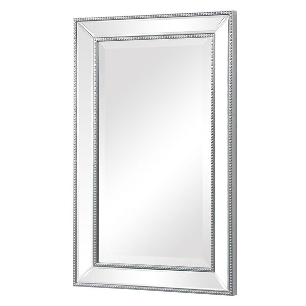 Monroe Silver Framed Rectangular Wall Mirror, image 4