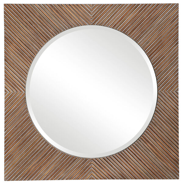 Uma Light Natural and Taupe Mirror, image 2