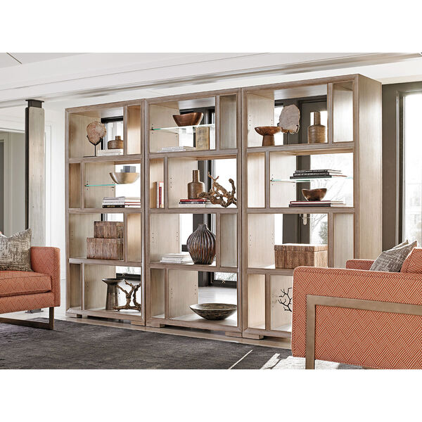 Shadow Play Brown Windsor Open Bookcase, image 2