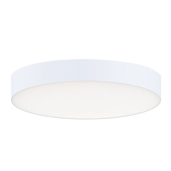 Trim White One-Light 5-Inch ADA LED Flush Mount, image 1