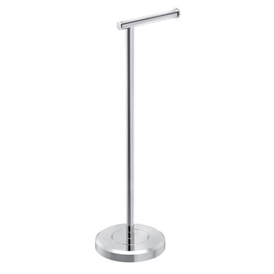 DW 10, Freestanding Reserve Toilet Paper Holder in Polished Chrome