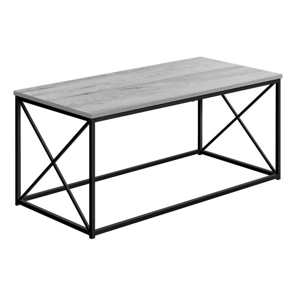 Grey and Black Coffee Table, image 1