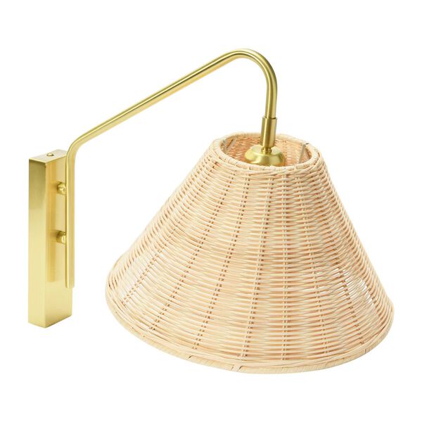 Brushed Brass One-Light Wall Sconce, image 3