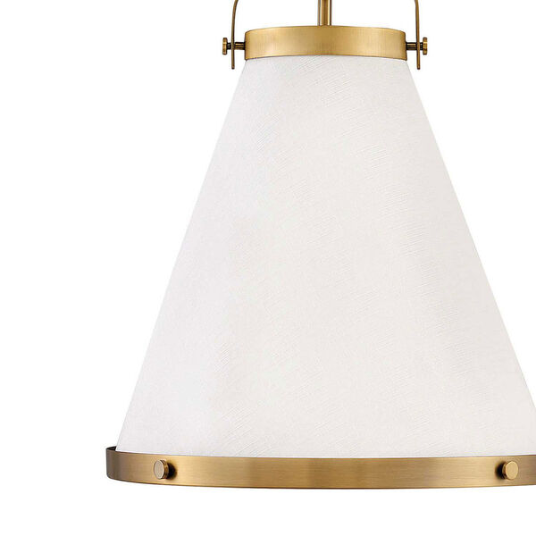 Lexi Lacquered Brass 13-Inch One-Light Pendant, image 5