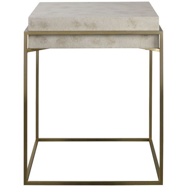 Inda Ivory Accent Table, image 3