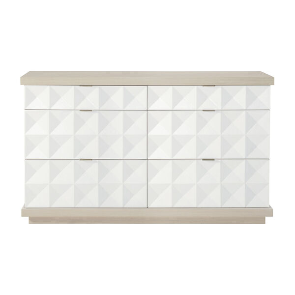 Axiom Linear Gray and Linear White Dresser, image 3