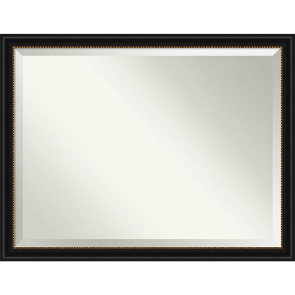 Manhattan Black 44W X 34H-Inch Bathroom Vanity Wall Mirror, image 1