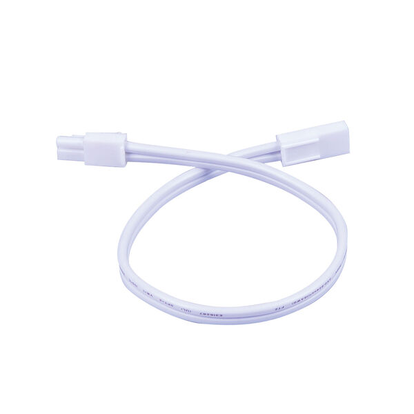 CounterMax MX-LD-AC White 12-Inch Under Cabinet Connecting Cord, image 1