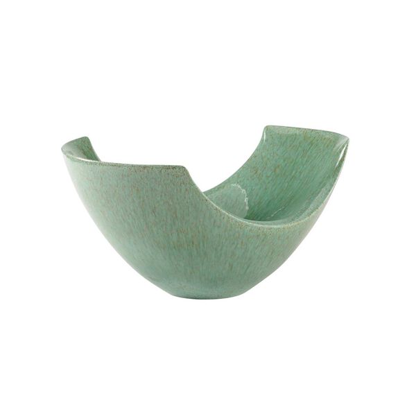 Antique Green Scoop Bowl, image 1