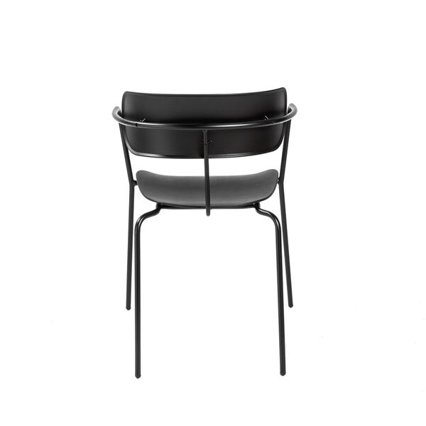 Paris Black 21-Inch Arm Chair, Set of 4, image 4