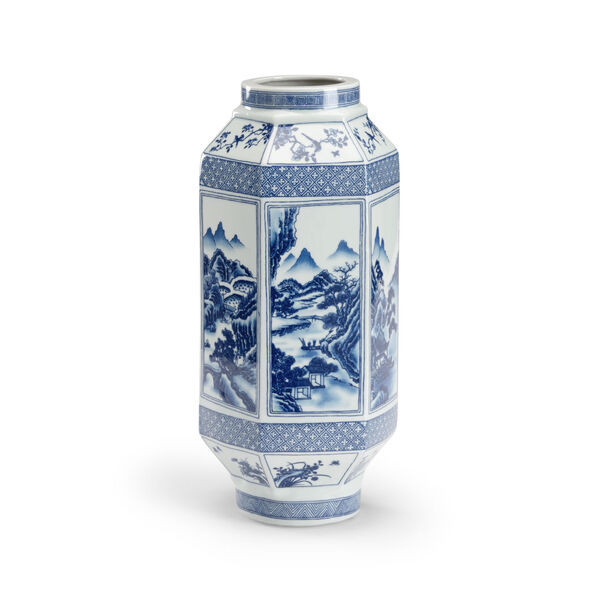 Qing Blue and White Vase, image 1