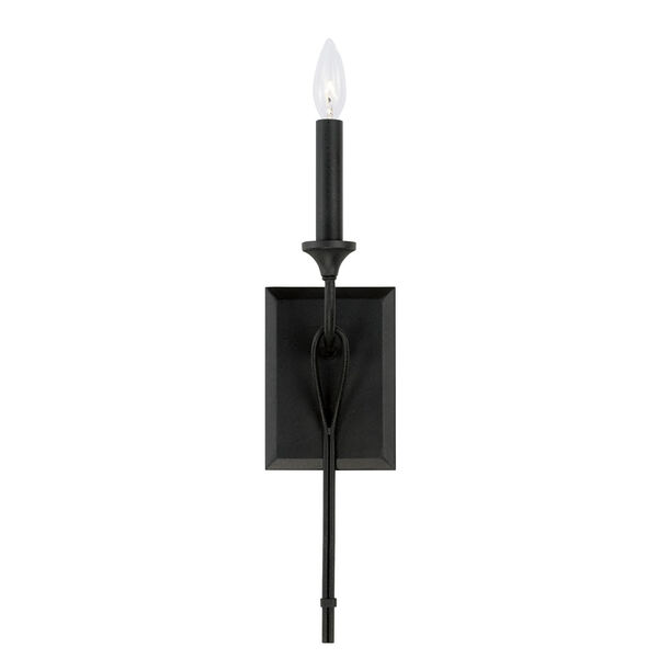 Bentley Black One-Light Wall Sconce, image 2