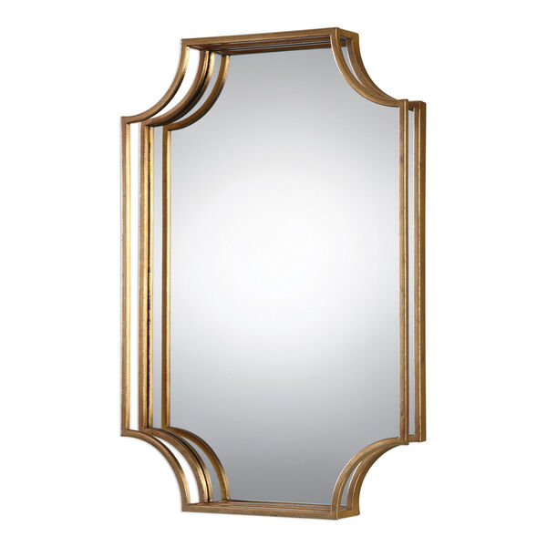 Lindee Gold Wall Mirror, image 2