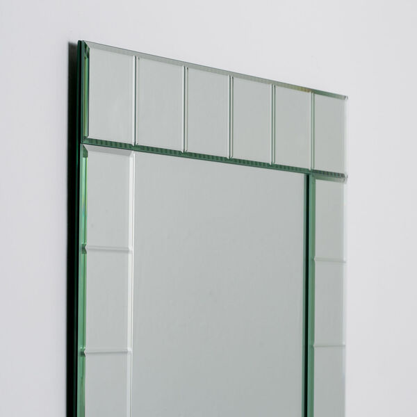 Rectangular Frameless Bathroom Wall Mirror, image 2