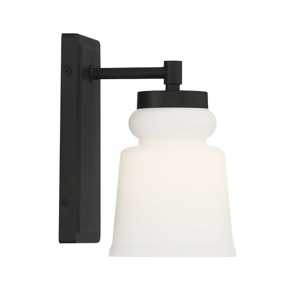 Lowry Matte Black Nine-Inch One-Light Wall Sconce, image 5