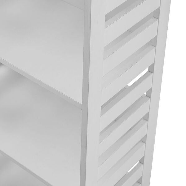Howard Solid White Five Shelf Bookcase, image 5