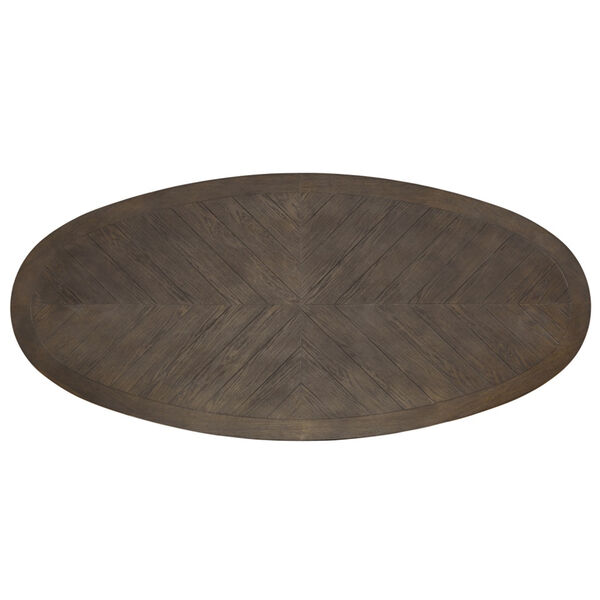 Curated Brownstone Dorchester Oval Cocktail Table, image 3