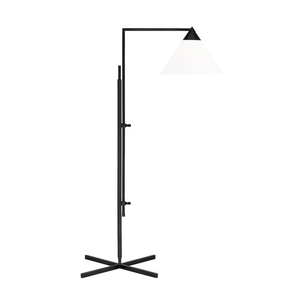 Franklin Deep Bronze One-Light Task Adjustable Floor Lamp, image 1