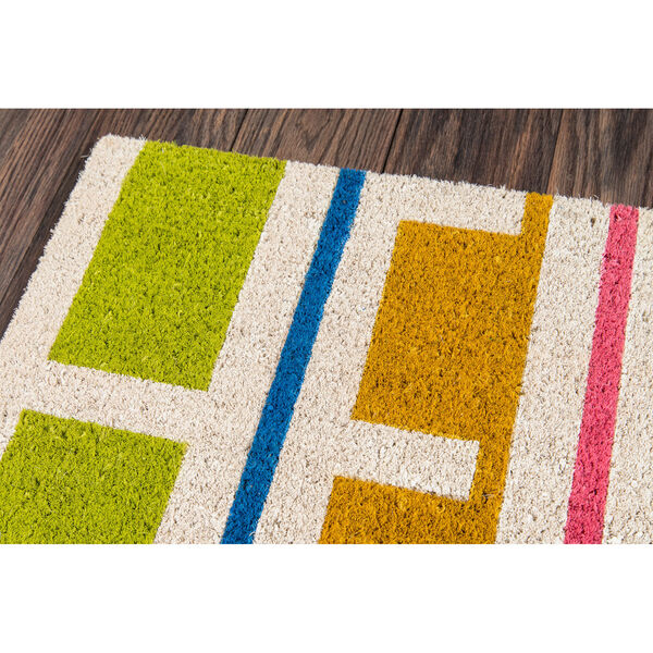 Aloha Hello Multicolor Rectangular: 1 Ft. 6 In. x 2 Ft. 6 In. Rug, image 2