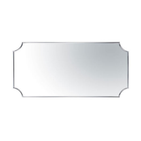 Carlton Chrome 24 x 50 Inch Wall Mirror, image 2