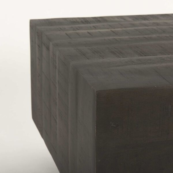 Hayden Dark Brown Wood Rectangular Coffee Table, image 5