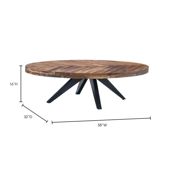 Parq Oval Coffee Table, image 4