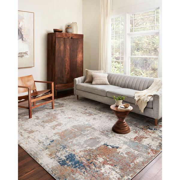 Bianca Ivory, Spice and Blue 11 Ft. 6 In. x 15 Ft. Area Rug, image 2