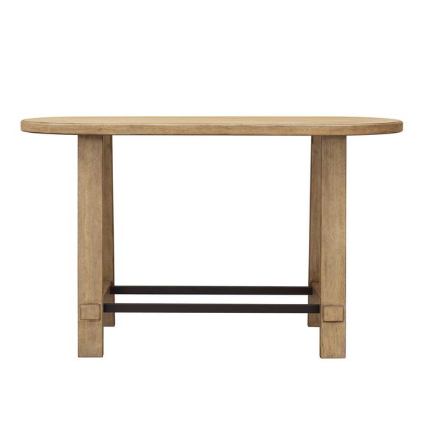 Catalina Distressed Wood Bar Height Dining Table, image 1