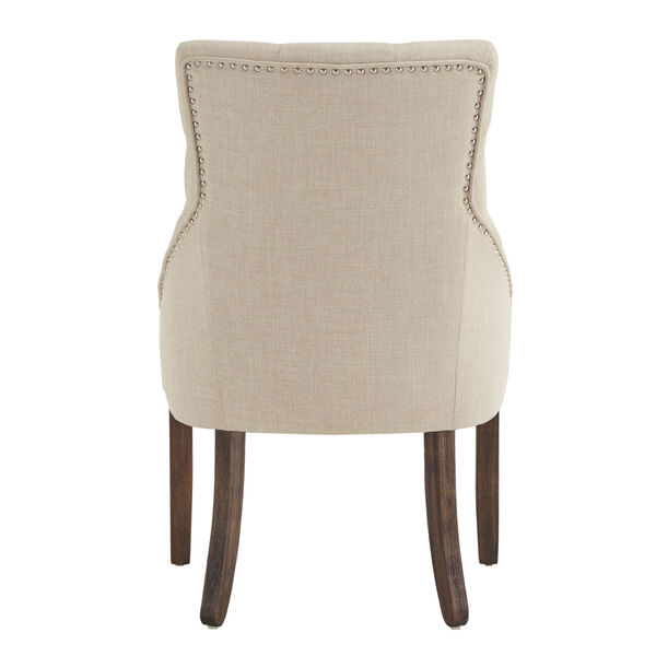 Henry Beige Curved Back Tifted Dining Chair, Set of Two, image 4