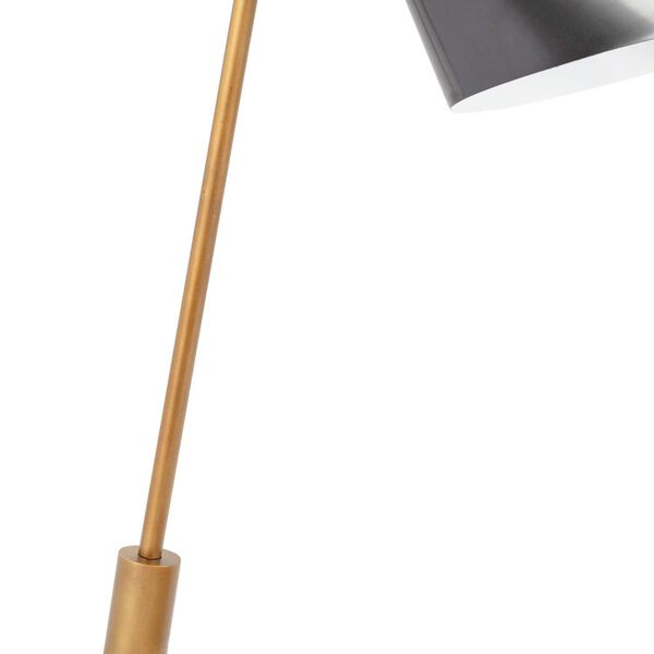 Spyder Blackened Brass One-Light Task Lamps, image 4