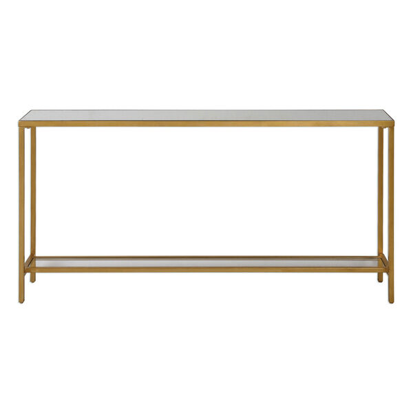 Hayley Gold Console Table, image 1