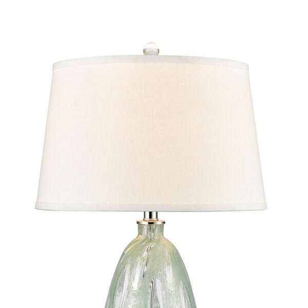 Bayside Blues Mint Bubble Gum and Clear One-Light Table Lamp, image 3