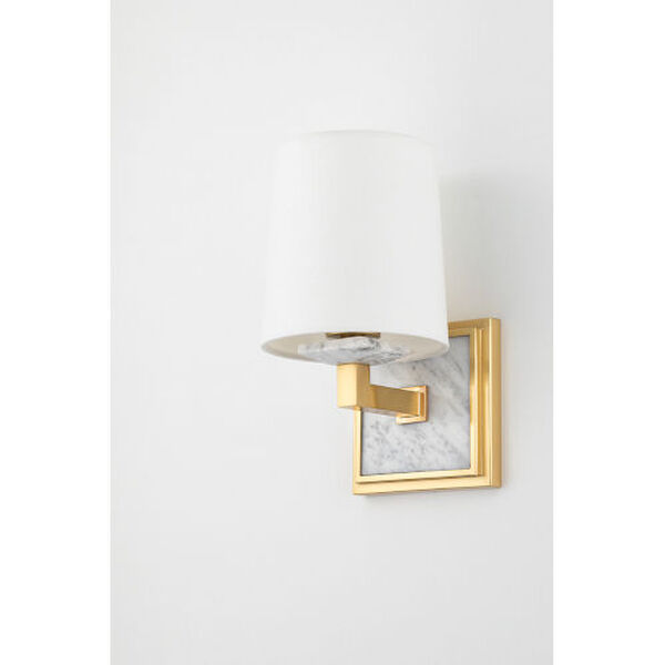Elwood Aged Brass One-Light Wall Sconce, image 2