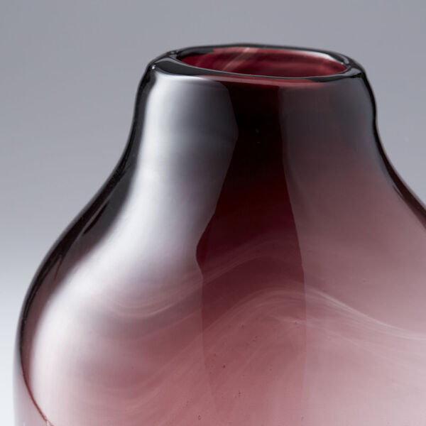 Purple and White Medium Perdita Vase, image 2