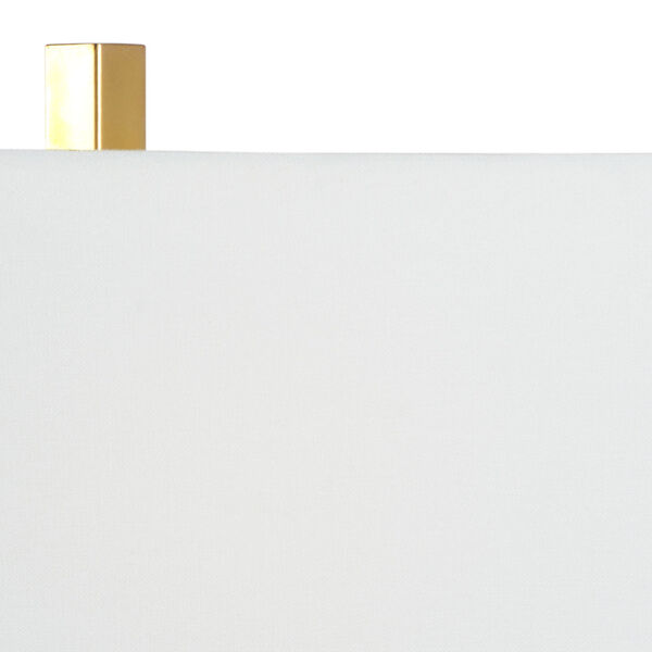 Kennedy White and Gold One-Light Table Lamp, image 3
