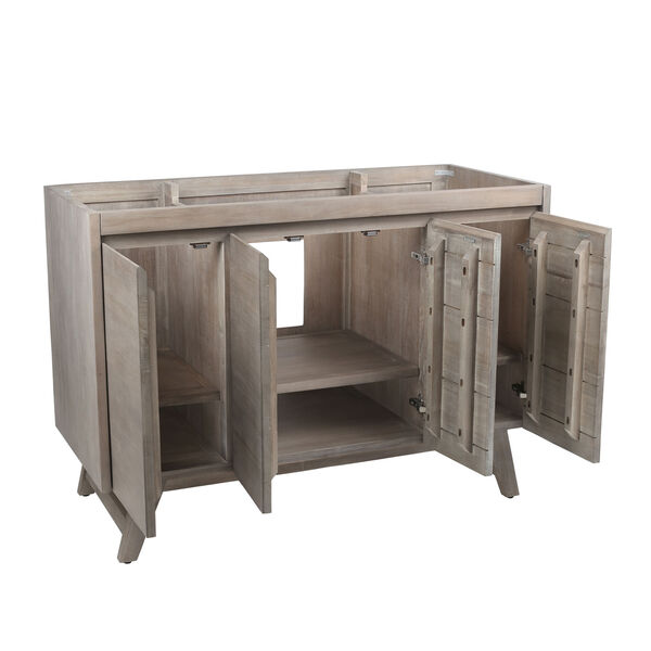 Coventry 48 inch Vanity Only in Gray Teak, image 4