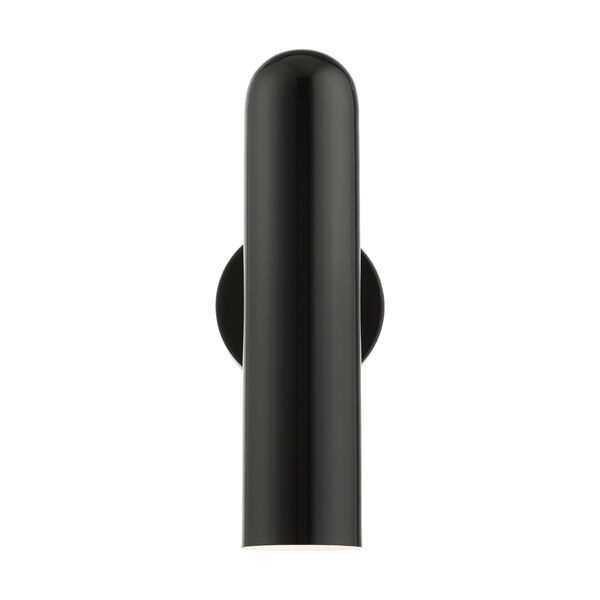 Ardmore Shiny Black One-Light ADA Wall Sconce, image 3