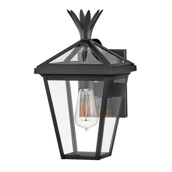 Palma Black One-Light Outdoor Wall Mount, image 1