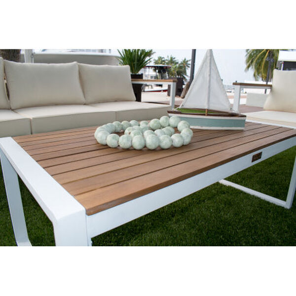 Dana Point Linen Silver Four-Piece Outdoor Seating Set, image 5