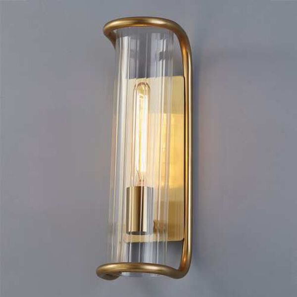 Fillmore Aged Brass One-Light Wall Sconce, image 2