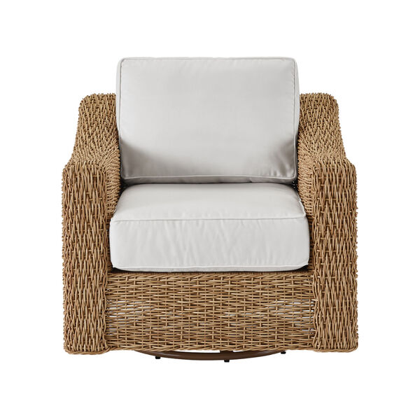 Laconia Bird Nest Wicker  Swivel Chair, image 1