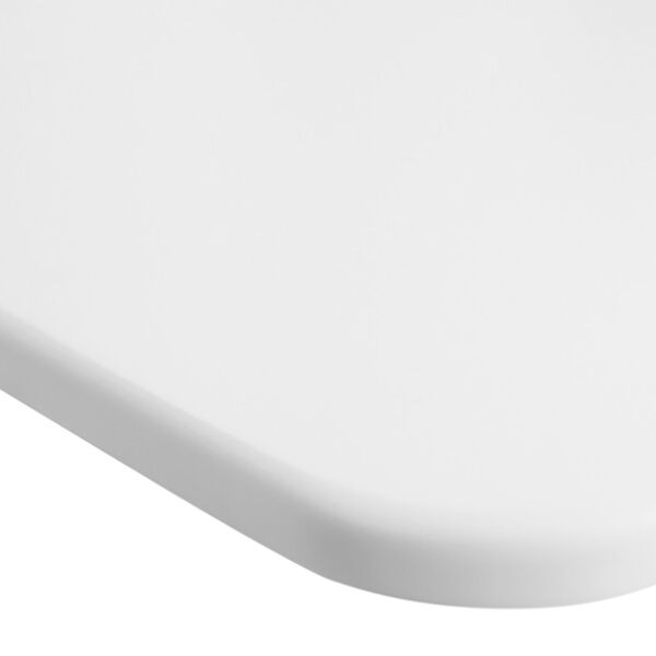 Autonomous Grey Frame White Classic Top Adjustable Height Standing Desk, image 3