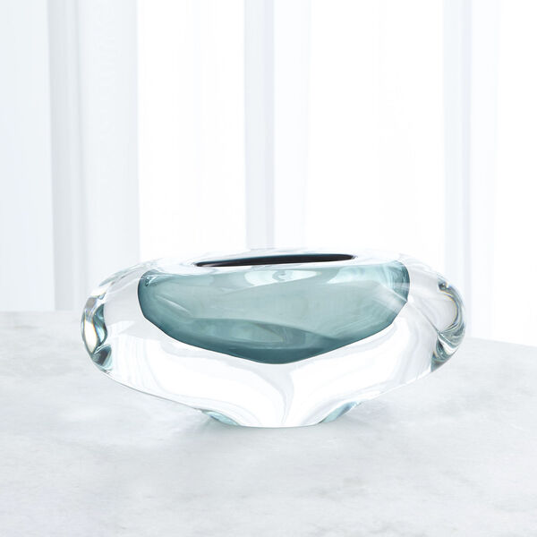 Studio A Home Azure Large Abstract Bean Vase, image 1