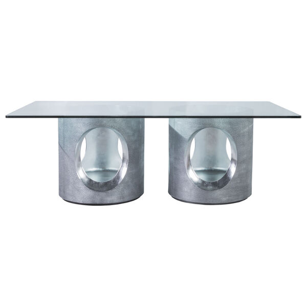 Signature Designs Silver Gray Circa Rectangular Dining Table, image 1