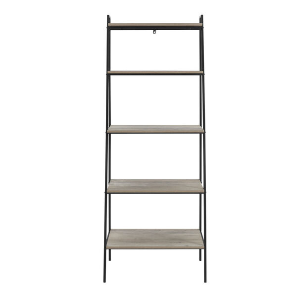 Grey Ladder Bookcase, image 3