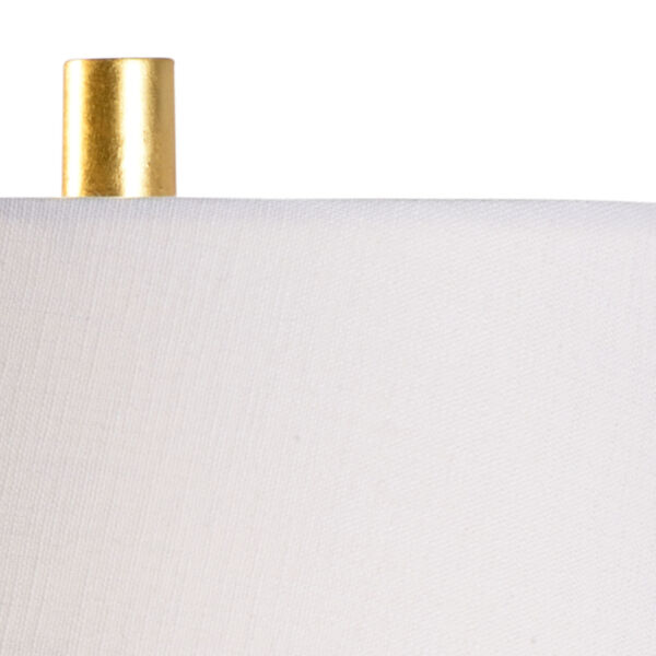 Off White and Blue One-Light 6-Inch Sigrid Lamp, image 3