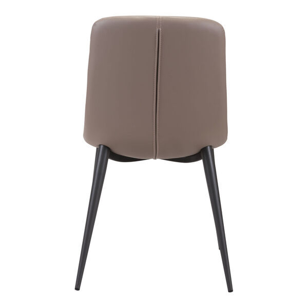 Tangiers Taupe and Black Dining Chair, Set of Two, image 5