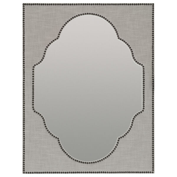 Boheme Nourmand Linen Wrapped Mirror, image 1